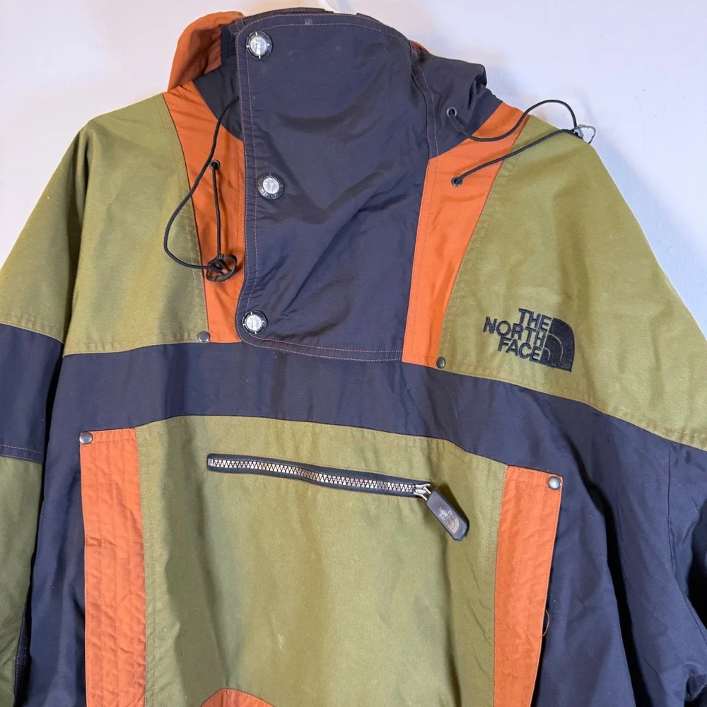 The North Face Vintage Colorblock Ski Jacket‎ Men's Rage Ultrex Expedition Sz L